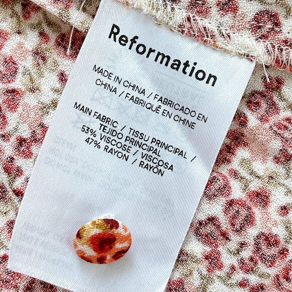 90% NEW REFORMATION DRESS, SIZE 4 - Picture 7 of 8